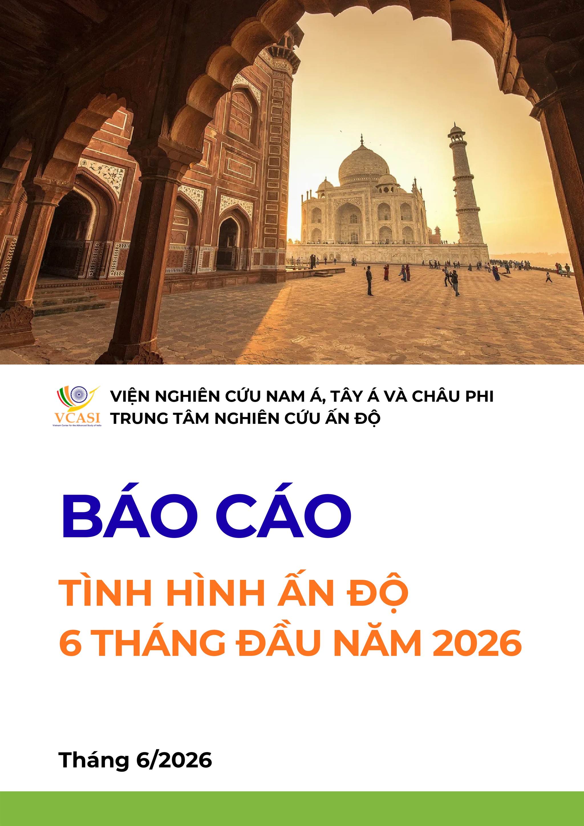 Báo cáo tình hình Ấn Độ 6 tháng đầu năm 2026